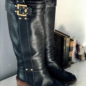 Chloe Leather Riding boots